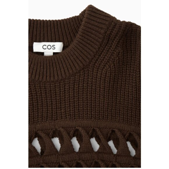 COS Open Knit Wool Sweater - Picture 4 of 11